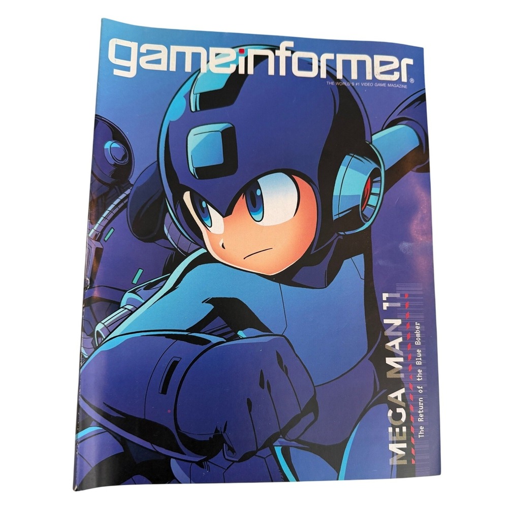Game Informer #297 August 2018 Mega Man 11 Cover Story Capcom Magazine